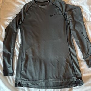 Nike Long-Sleeve Dri-FIT Athletic Top - Black